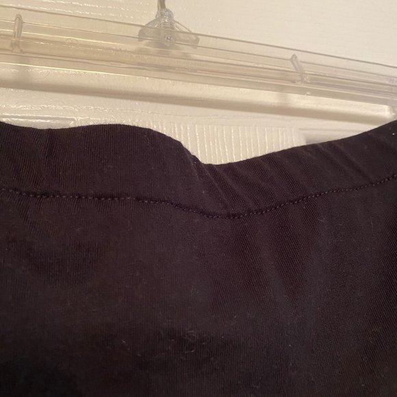 New DKNYC Black Cotton Strapless Tube Top or Skirt - Picture 3 of 4